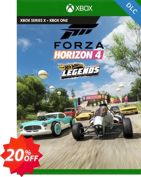 Forza Horizon 4 Hot Wheels Legends Car Pack Xbox One, UK  Coupon code 20% discount 
