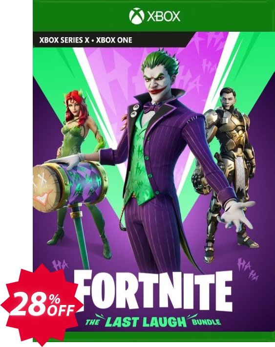 Fortnite - The Last Laugh Bundle Xbox One, US  Coupon code 28% discount 