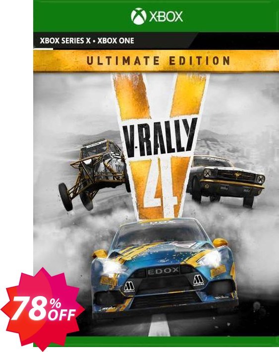 V-Rally 4 Ultimate Edition Xbox One, UK  Coupon code 78% discount 