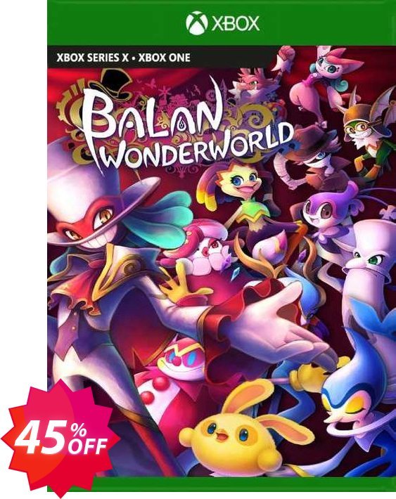 Balan Wonderworld Xbox One, UK  Coupon code 45% discount 