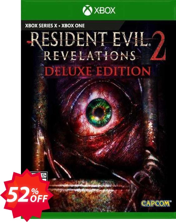 Resident Evil Revelations 2 Deluxe Edition Xbox One, UK  Coupon code 52% discount 