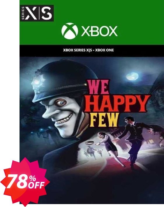 We Happy Few Xbox One, UK  Coupon code 78% discount 