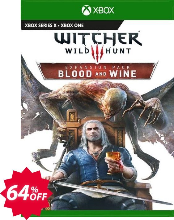 The Witcher 3 Wild Hunt – Blood and Wine Xbox One, UK  Coupon code 64% discount 