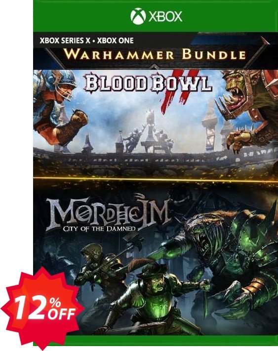 Warhammer Bundle: Mordheim and Blood Bowl 2 Xbox One, UK  Coupon code 12% discount 