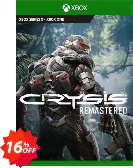 Crysis Remastered Xbox One, US  Coupon code 16% discount 