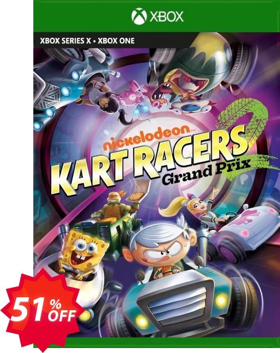 Nickelodeon Kart Racers 2 Grand Prix Xbox One, UK  Coupon code 51% discount 