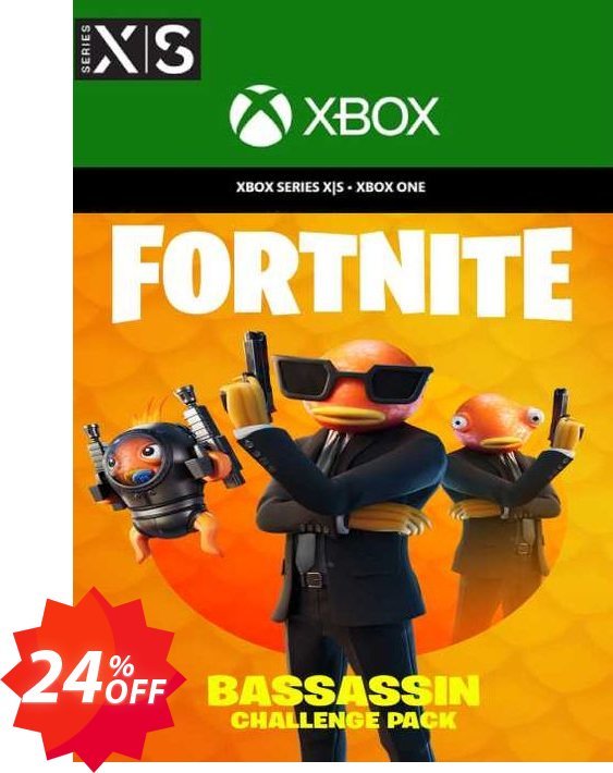 Fortnite - Bassassin Challenge Pack Xbox One, US  Coupon code 24% discount 
