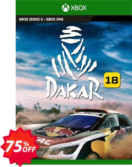Dakar 18 Xbox One, UK  Coupon code 75% discount 