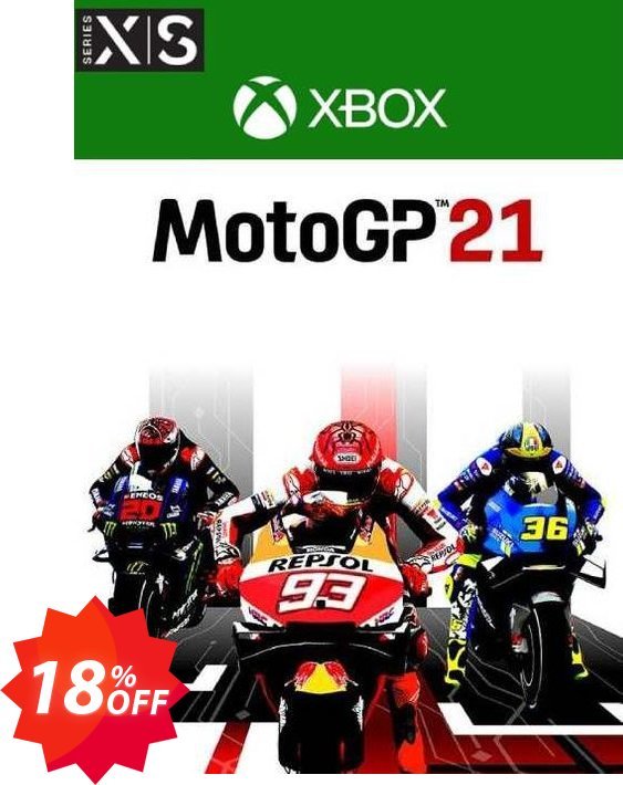 MotoGP 21 Xbox Series X|S, UK  Coupon code 18% discount 