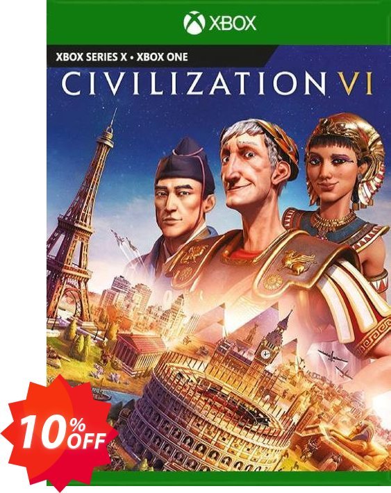 Sid Meiers Civilization 6 Xbox One, EU  Coupon code 10% discount 