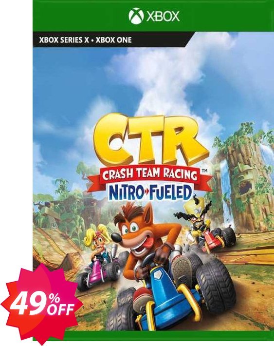Crash Team Racing Nitro-Fueled Xbox One, EU  Coupon code 49% discount 