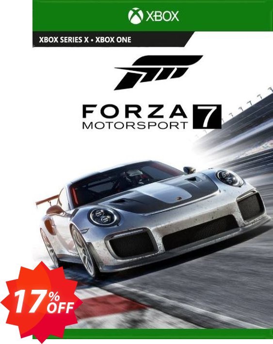 Forza Motorsport 7 Standard Edition Xbox One, EU  Coupon code 17% discount 