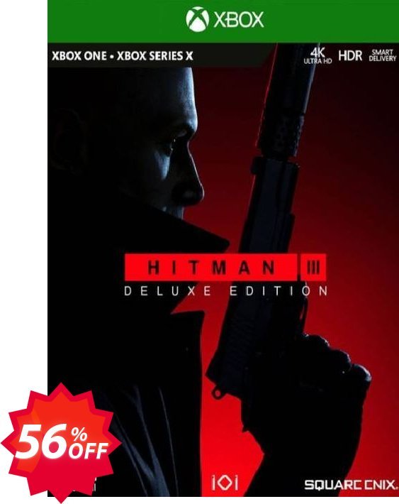 HITMAN 3 Deluxe Edition Xbox One/Xbox Series X|S Coupon code 56% discount 