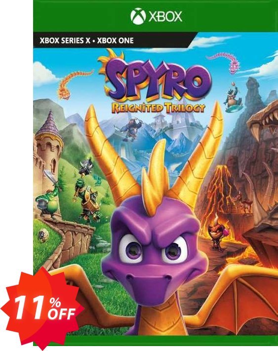 Spyro Reignited Trilogy Xbox One, EU  Coupon code 11% discount 