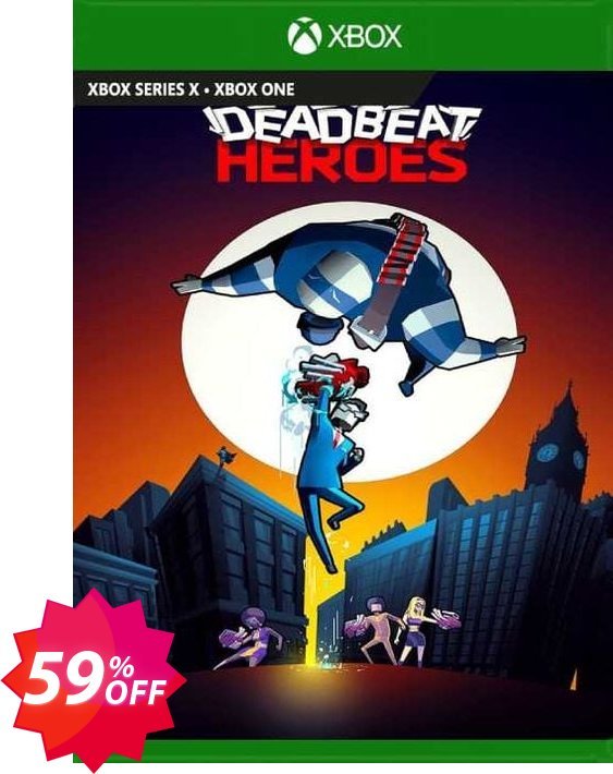 Deadbeat Heroes Xbox One Coupon code 59% discount 