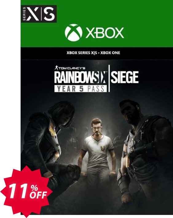 Tom Clancy's Rainbow Six Siege - Year 5 Pass Xbox One, UK  Coupon code 11% discount 