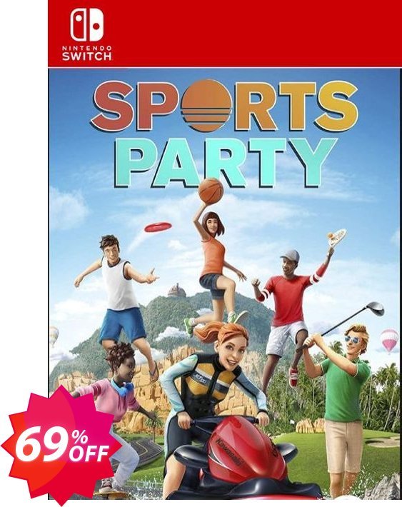 Sports Party Switch, EU  Coupon code 69% discount 