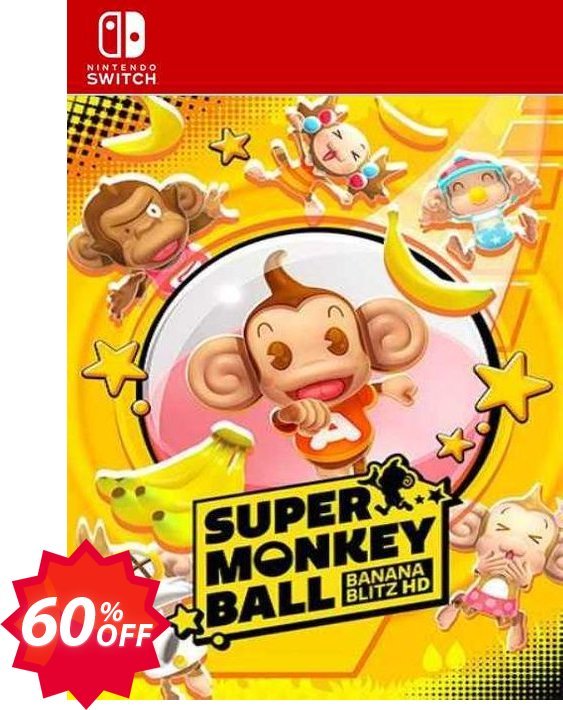 Super Monkey Ball Banana Blitz Switch, EU  Coupon code 60% discount 