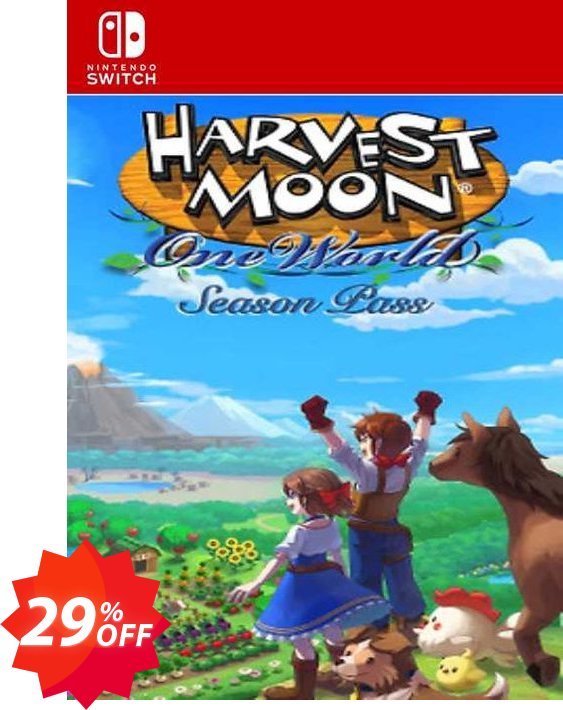 Harvest Moon: One World - Season Pass Switch, EU  Coupon code 29% discount 