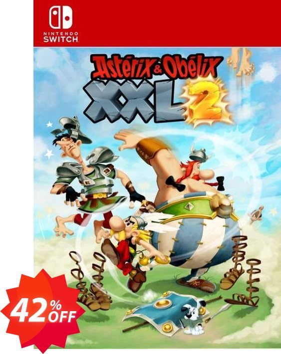 Asterix & Obelix XXL 2 Switch, EU  Coupon code 42% discount 