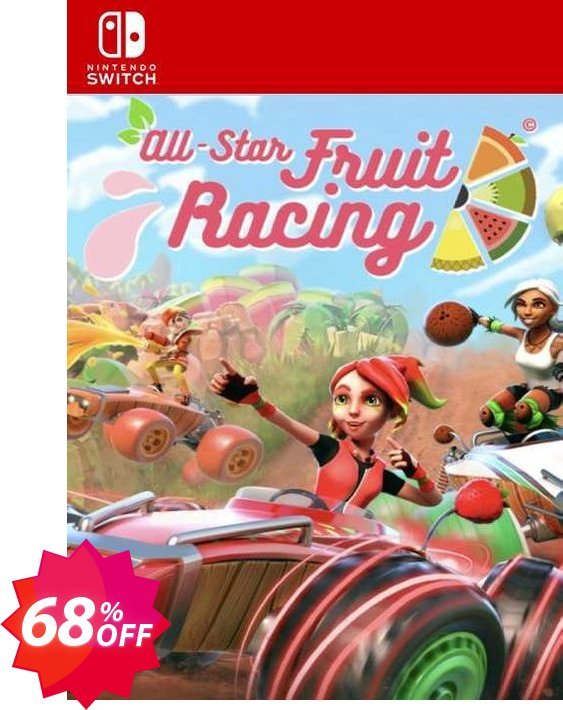 All-Star Fruit Racing Switch, EU  Coupon code 68% discount 
