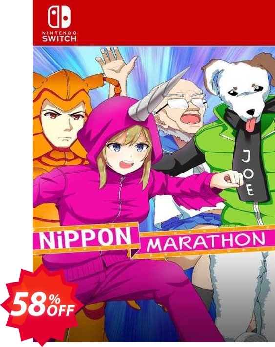 Nippon Marathon Switch, EU  Coupon code 58% discount 