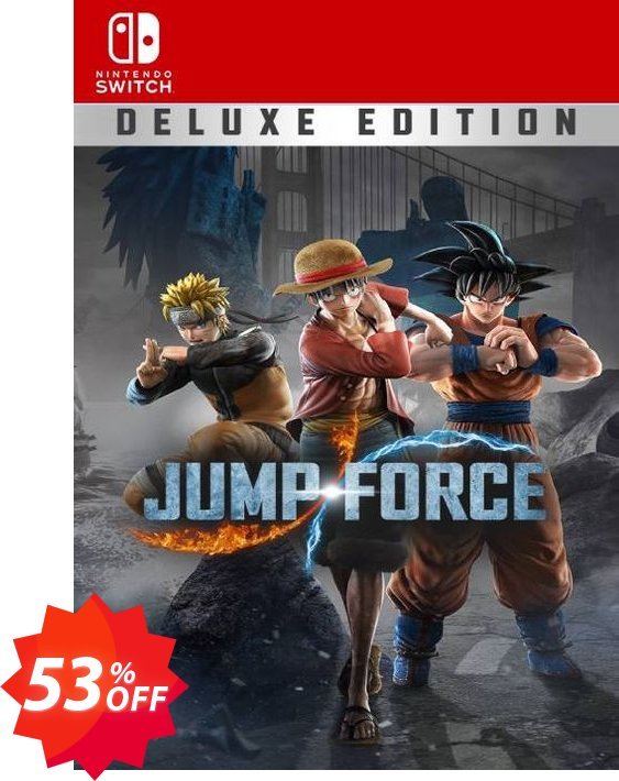 Jump Force Deluxe Edition Switch, EU  Coupon code 53% discount 