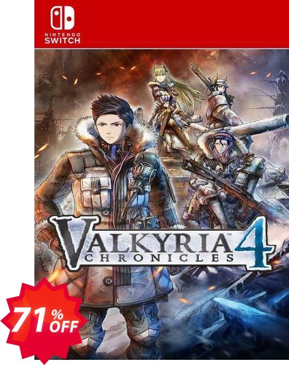 Valkyria Chronicles 4 Switch, EU  Coupon code 71% discount 
