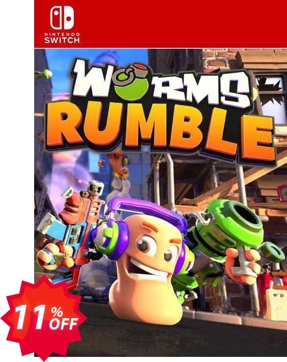 Worms Rumble Switch, EU  Coupon code 11% discount 