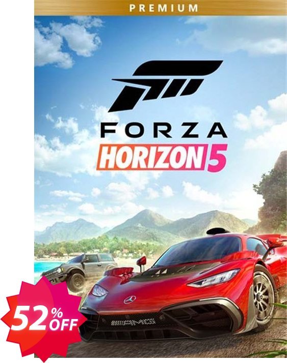 Forza Horizon 5 Premium Edition Xbox One/Xbox Series X|S/PC, WW  Coupon code 52% discount 