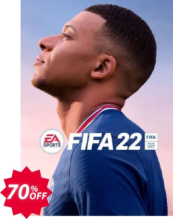 Fifa 22 PC, EN  Coupon code 70% discount 