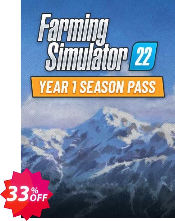 Farming Simulator 22 - Year 1 Season Pass PC - DLC Coupon code 33% discount 