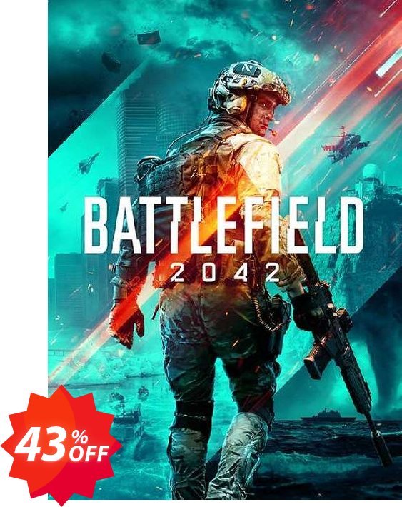 Battlefield 2042 PC, Steam  Coupon code 43% discount 