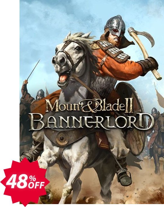 Mount & Blade II 2: Bannerlord PC Coupon code 48% discount 