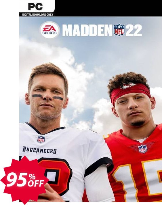 Madden NFL 22 PC, EN  Coupon code 95% discount 