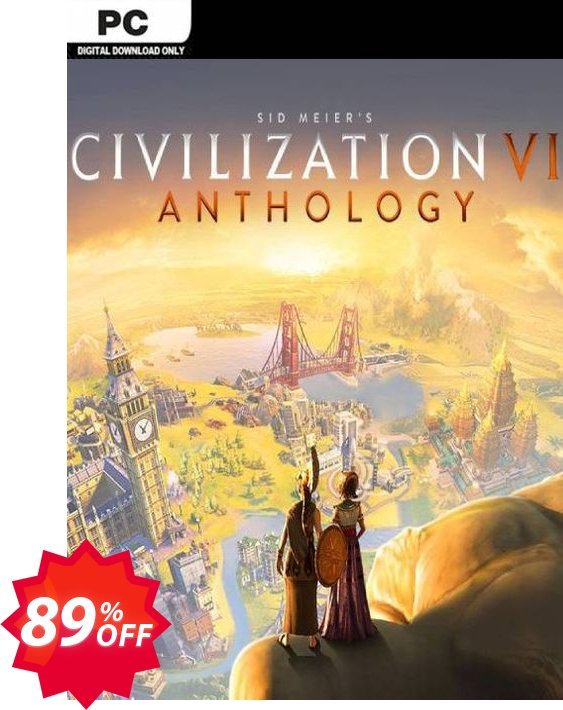 Sid Meier's Civilization VI Anthology PC, Steam  Coupon code 89% discount 