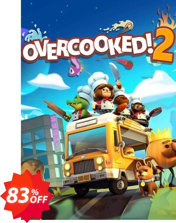 Overcooked 2 PC Coupon code 83% discount 
