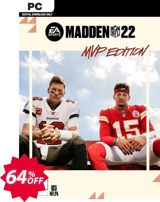 Madden NFL 22 MVP Edition PC, EN  Coupon code 64% discount 