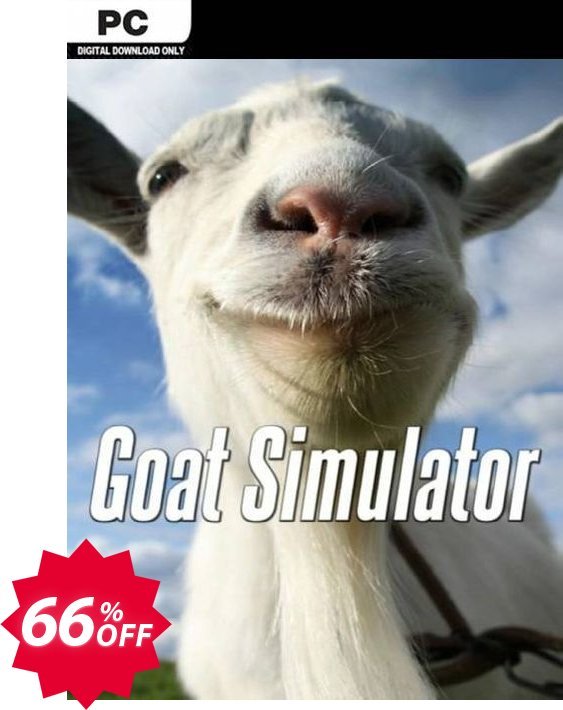 Goat Simulator PC Coupon code 66% discount 