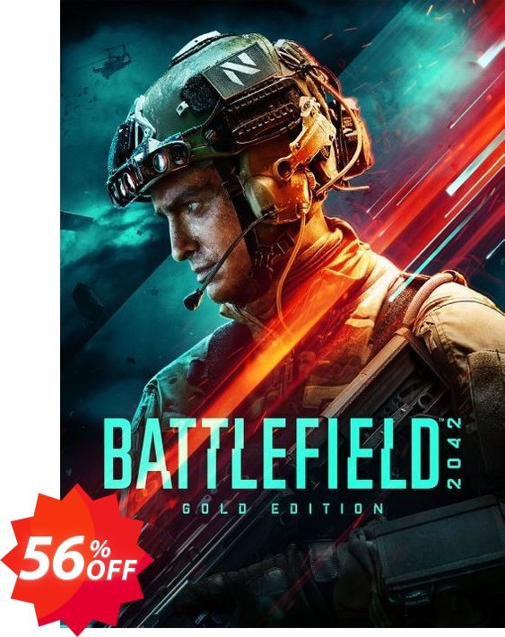 Battlefield 2042 Gold Edition PC, EN + Bonus Coupon code 56% discount 