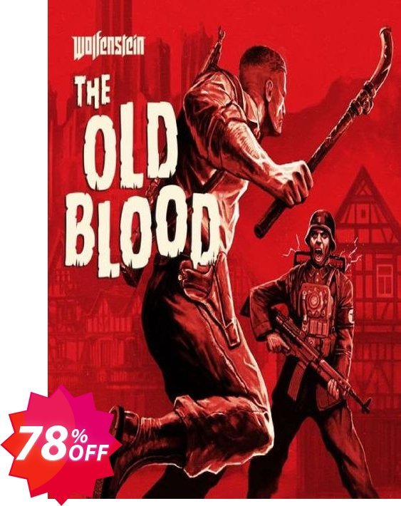 WOLFENSTEIN: THE OLD BLOOD PC Coupon code 78% discount 