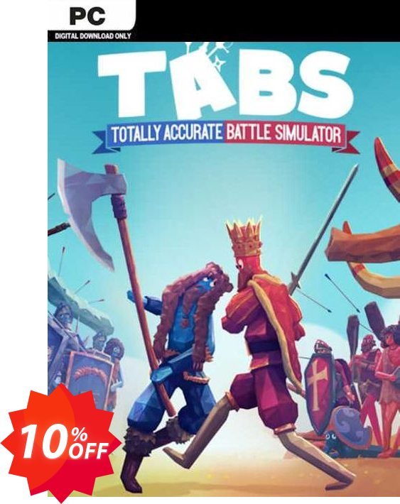Totally Accurate Battle Simulator PC Coupon code 10% discount 