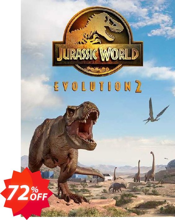 Jurassic World Evolution 2 PC Coupon code 72% discount 