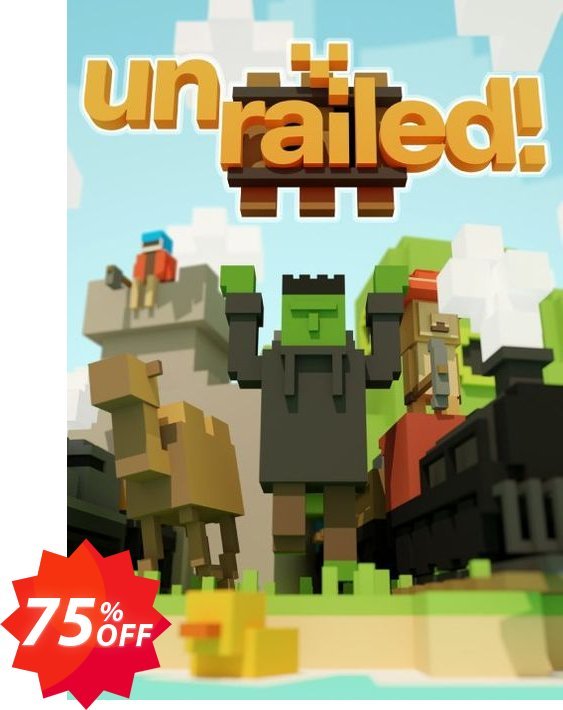 Unrailed! PC Coupon code 75% discount 