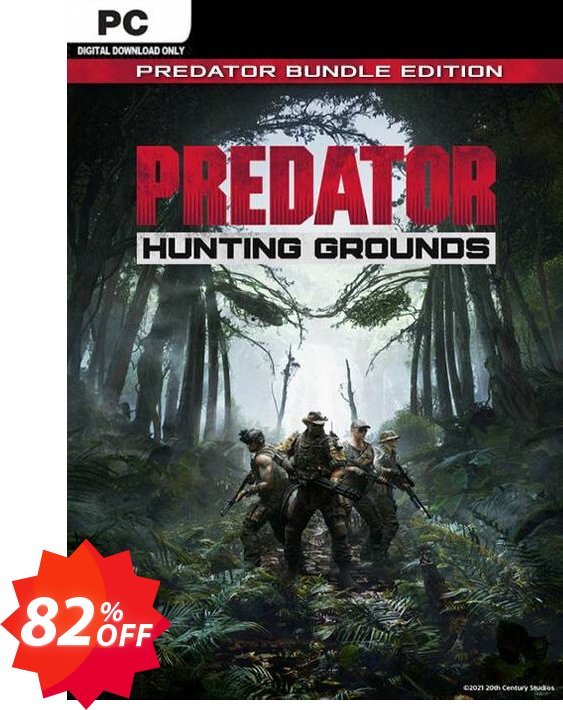 Predator: Hunting Grounds - Predator Bundle Edition PC Coupon code 82% discount 
