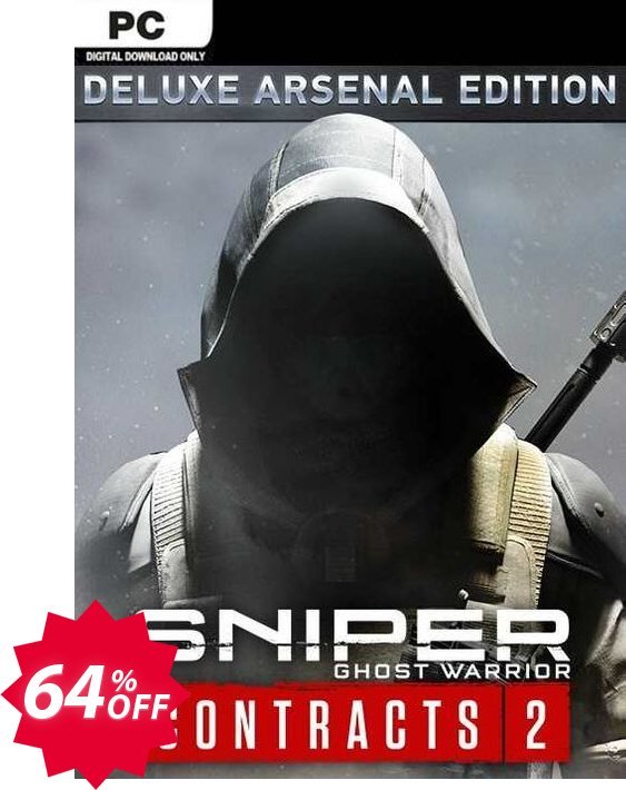 Sniper Ghost Warrior Contracts 2 Deluxe Arsenal Edition PC Coupon code 64% discount 