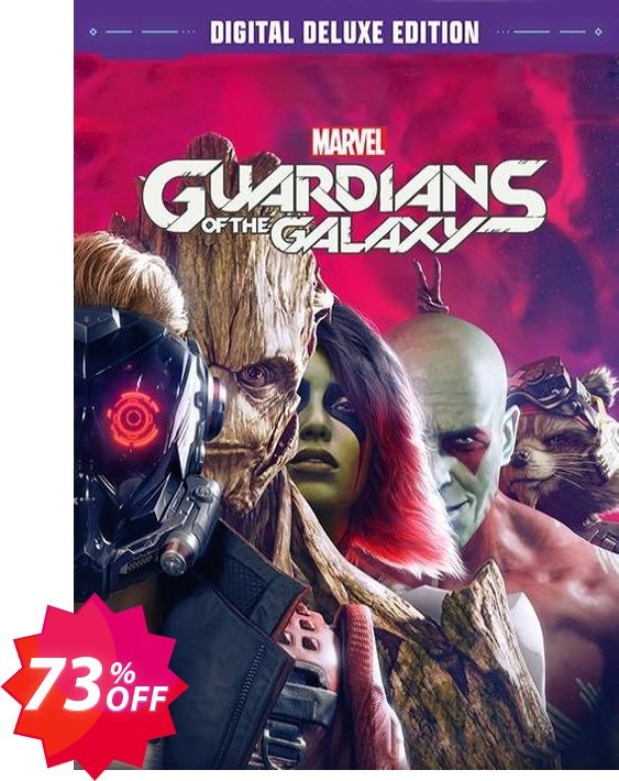 Marvel's Guardians of the Galaxy Deluxe Edition PC Coupon code 73% discount 