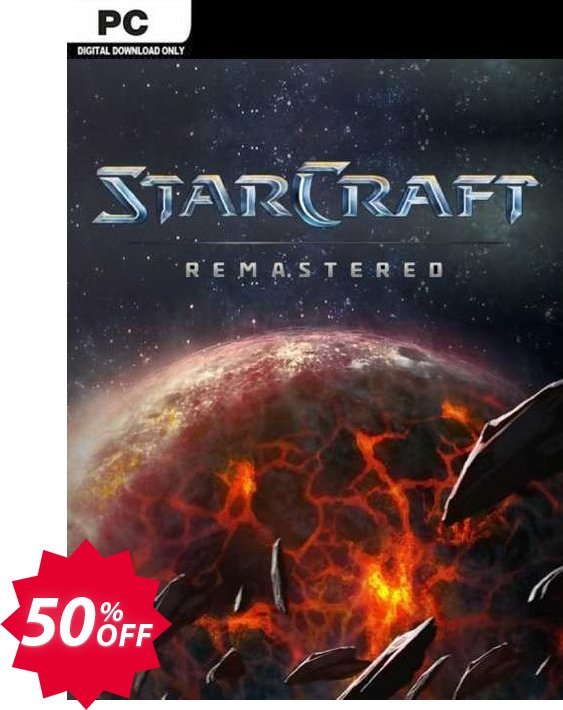 StarCraft Remastered PC Coupon code 50% discount 
