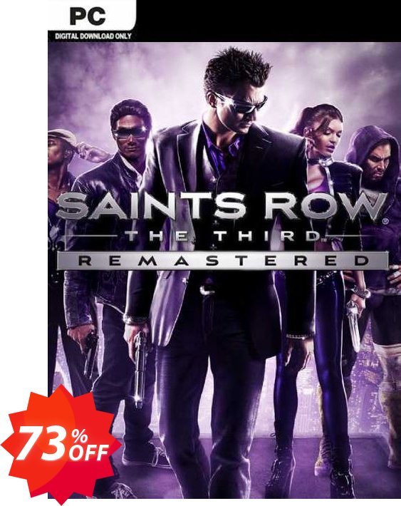 Saints Row: The Third Remastered PC Coupon code 73% discount 