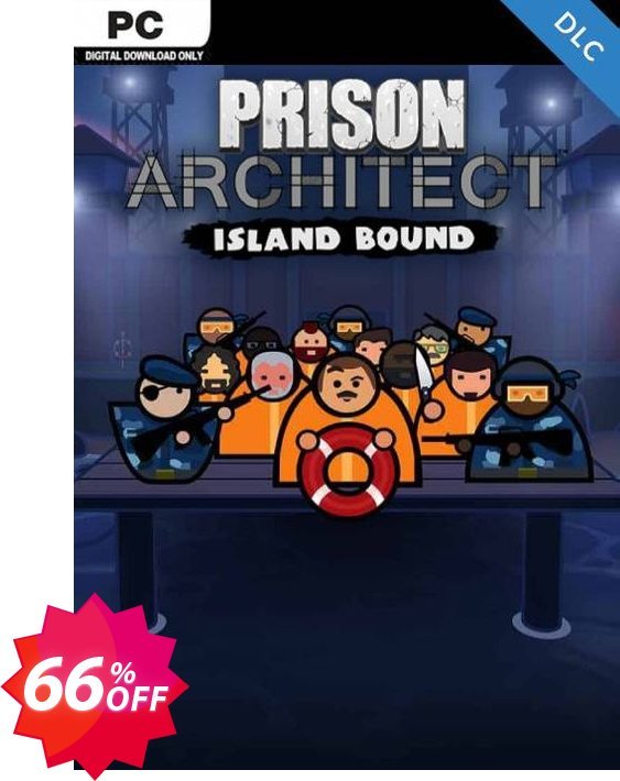 Prison Architect - Island Bound PC-DLC Coupon code 66% discount 